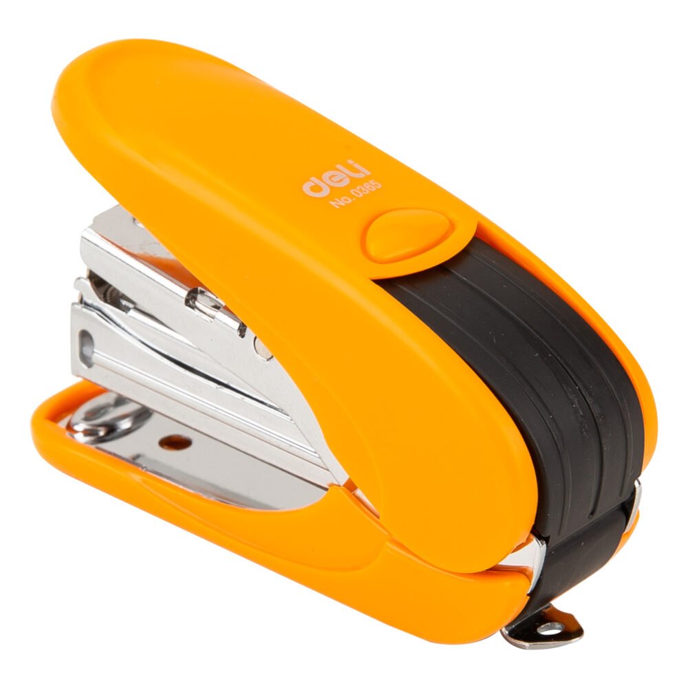 E0365-4 ديلي خرازة مكتبية - قياس #10 - سعة 15 ورقة - بنظام تخفيف جهد - بدن ألوان مختلفة E0365